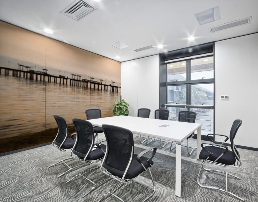 The Pier That Reaches for Yesterday Wall Printing