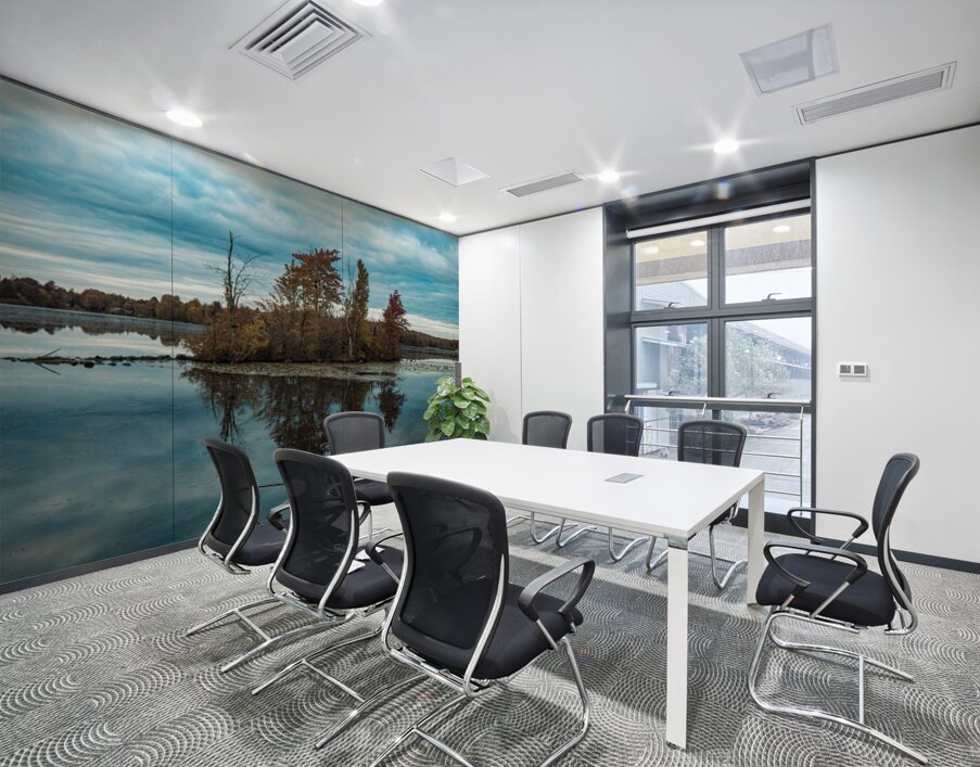 Autumns Perfect Mirror Wall Printing