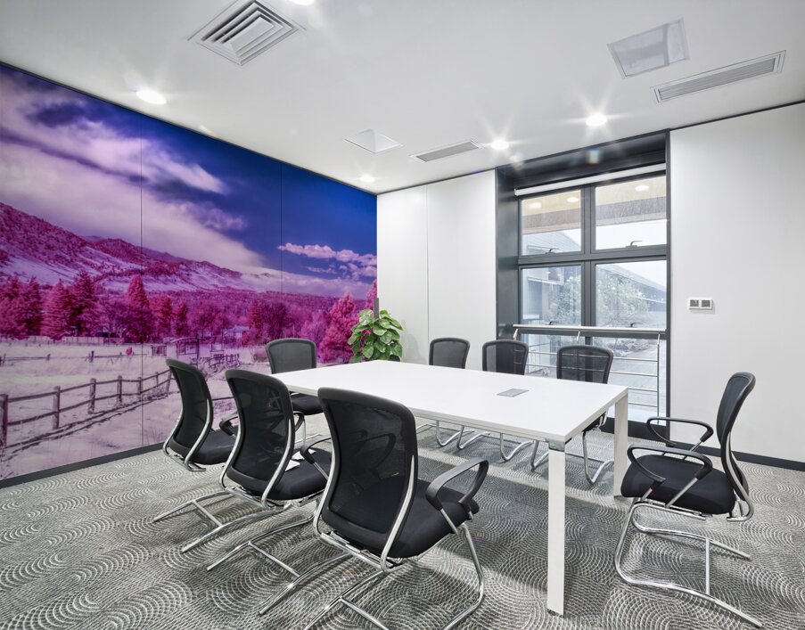 Chautauqua Chronicles: Pink Path Wall Printing