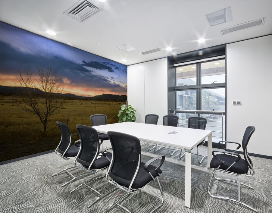 Prairie Radiance: Sunset Symphony near Cold Beer New Mexico Wall Printing