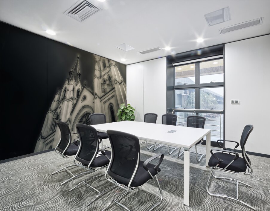 Spiritual Splendor: Savannah Gothic Grandeur Wall Printing