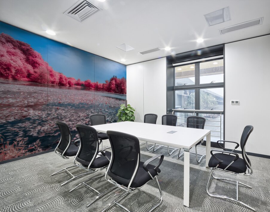 Ruby Pond Wall Printing