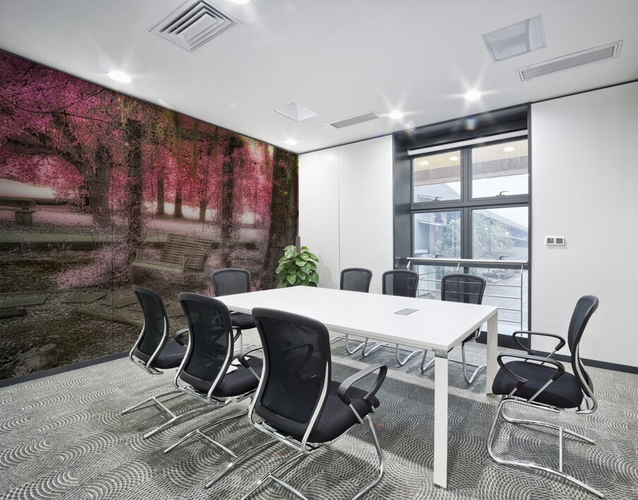 Echoes of Time: Infrared Memories Wall Printing