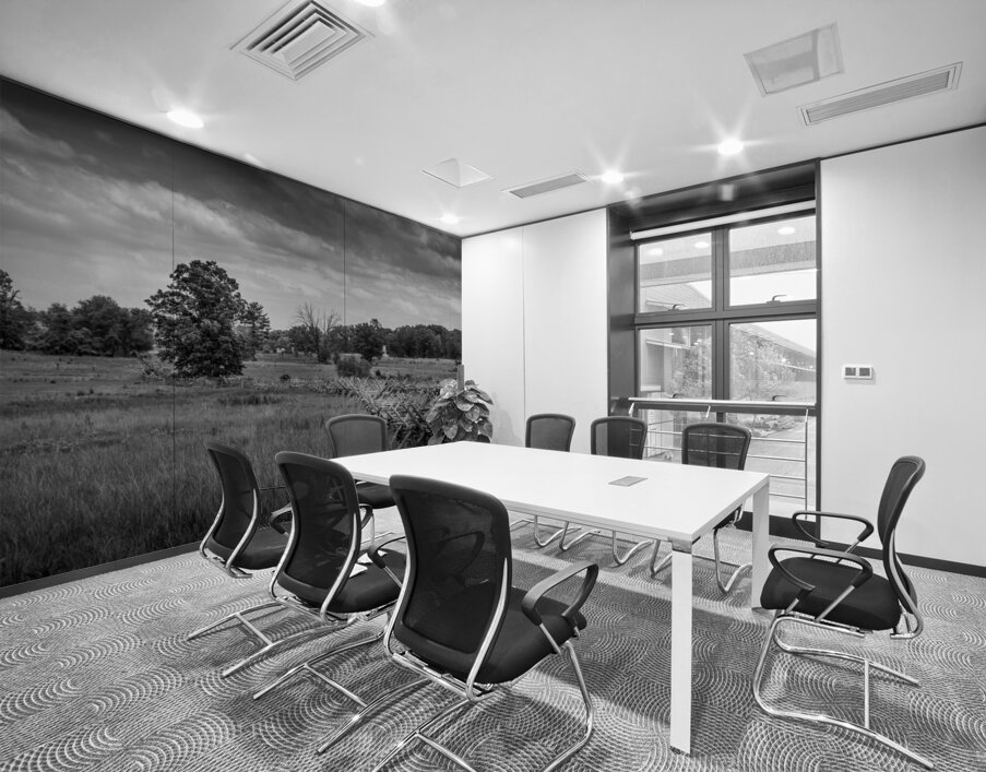 Fenceline Field Wall Printing