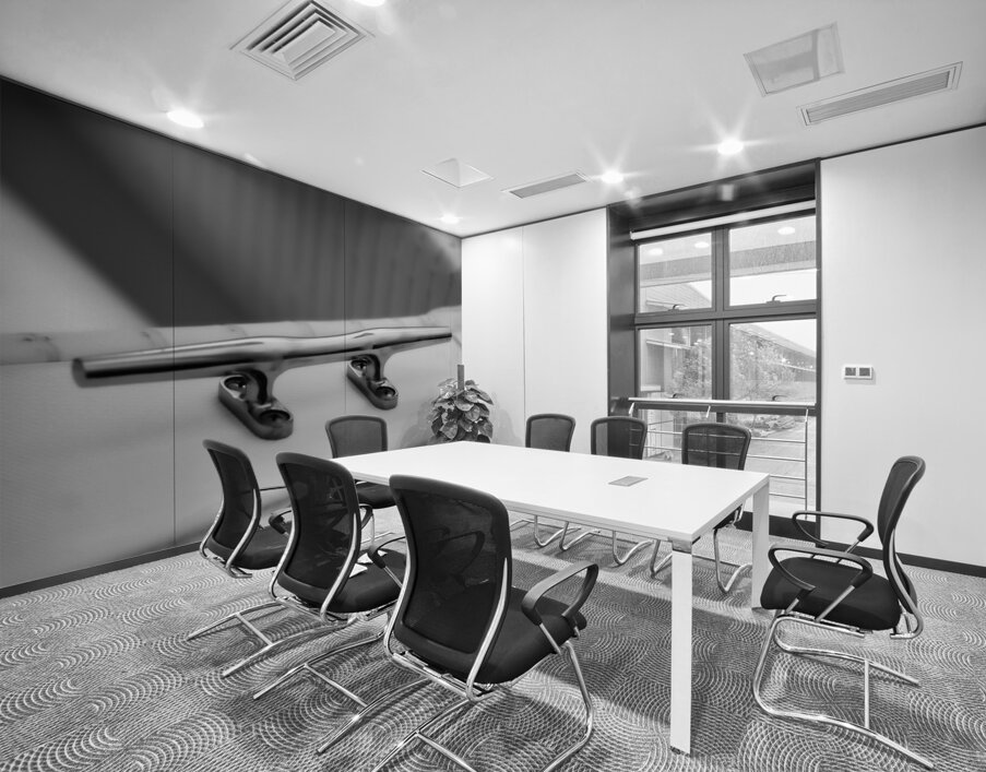 Up Close with Boats: Black & White Beauties Wall Printing