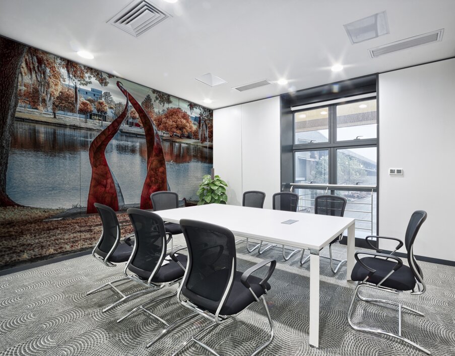 Twisted Twins Wall Printing