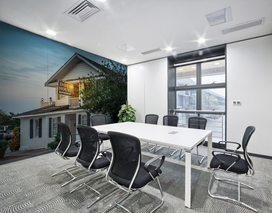 Evening at the Dock House Wall Printing