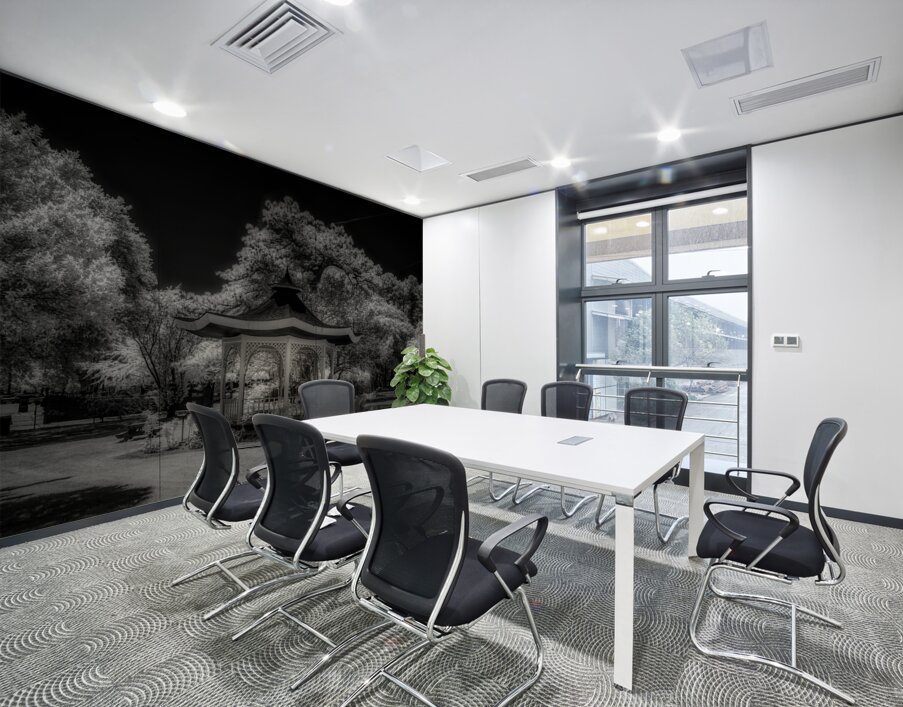 Garden Gazebo Wall Printing