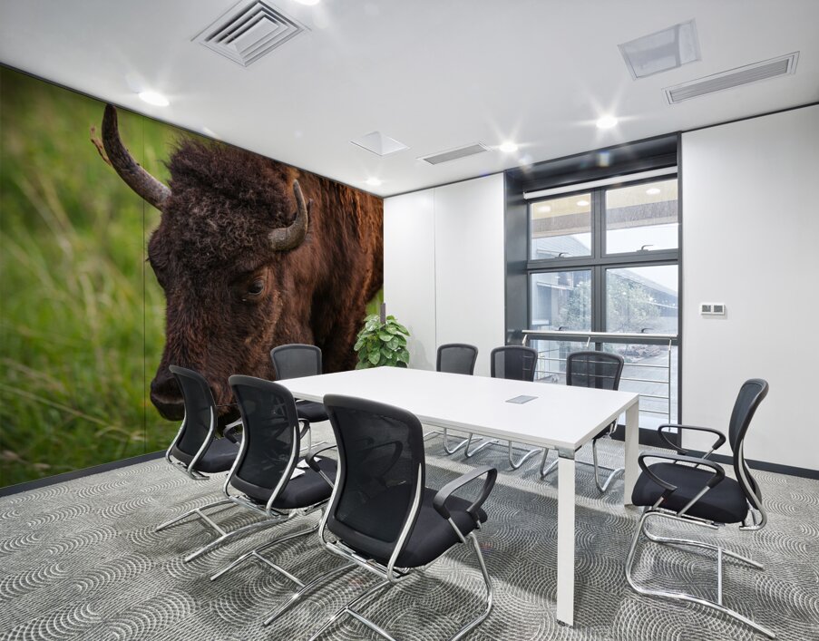 Bison Tales: Wisdom of the Herd Wall Printing