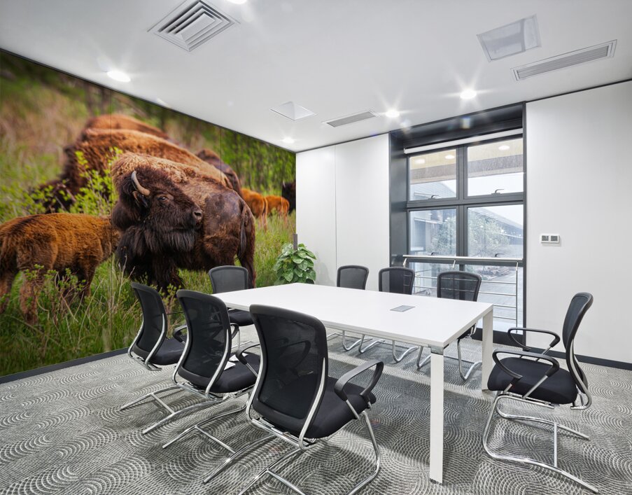 Bison Tales: Got an Itch Wall Printing