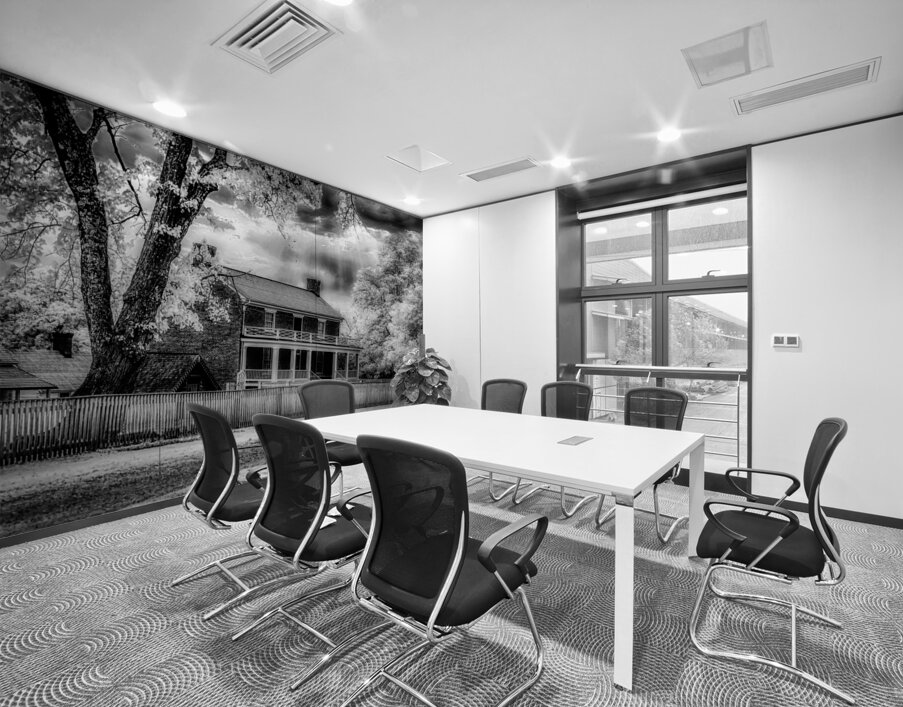 Silent Surrender: The McLean House in Appomattox Courthouse Town Wall Printing