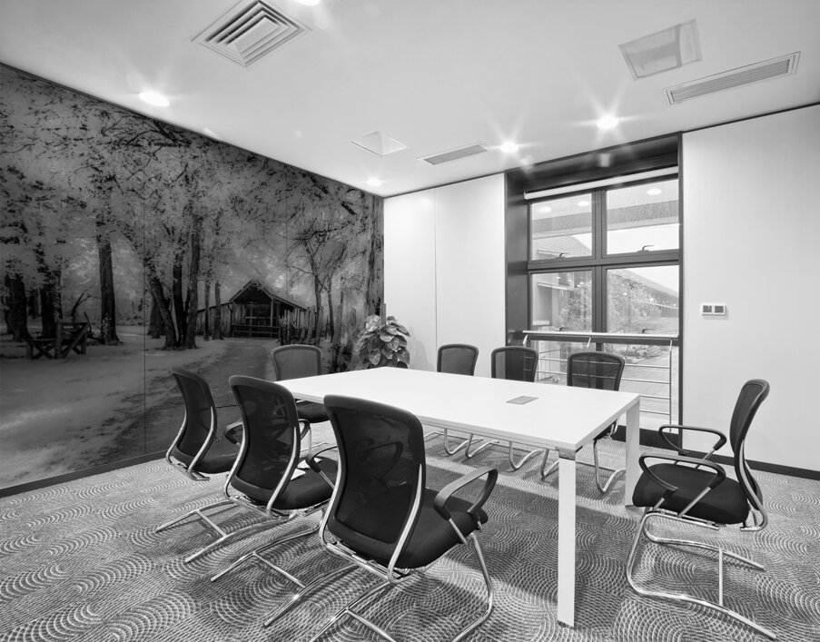 Barn Path Wall Printing