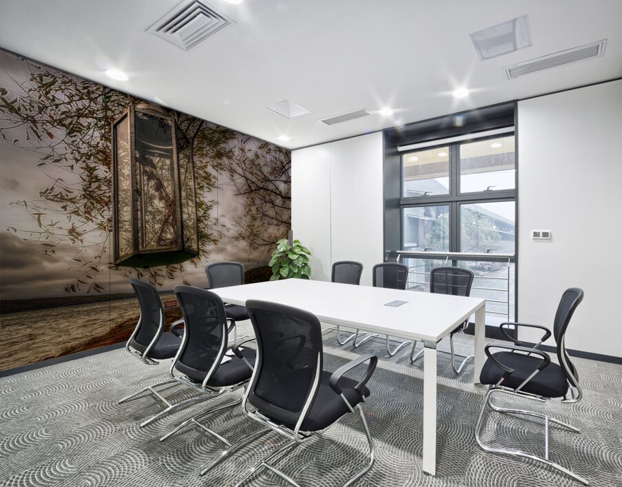 Lighting Seneca Wall Printing