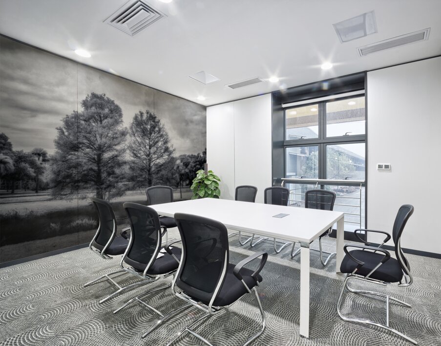 Mystical Twins: Unveiling the Beauty of Venetian Gardens in Leesburg Wall Printing