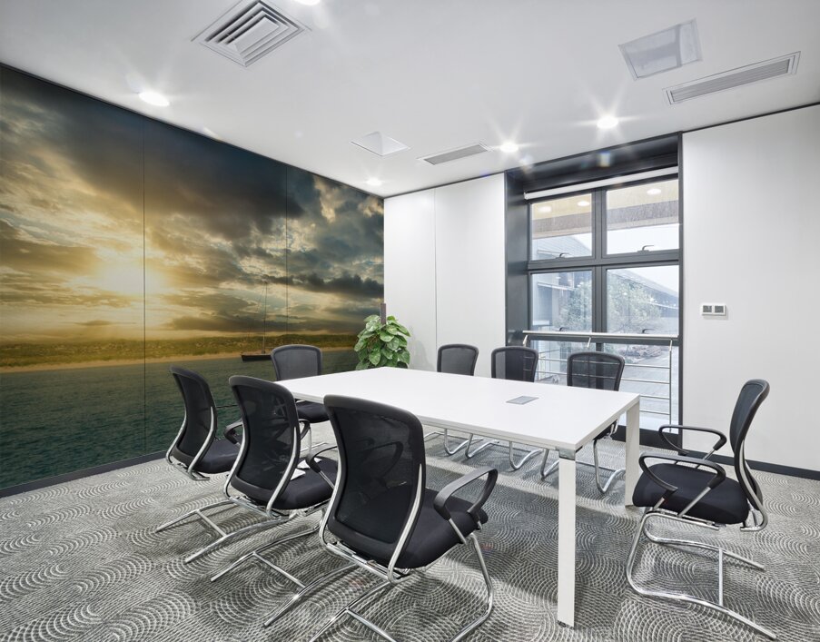 Sunset Soiree: A Romantic Evening on Beauforts Horizons Wall Printing