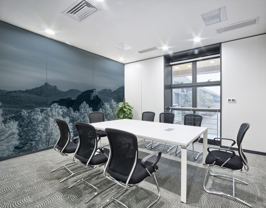 Vista Views: A Distant Gaze from Mount Rushmore Wall Printing