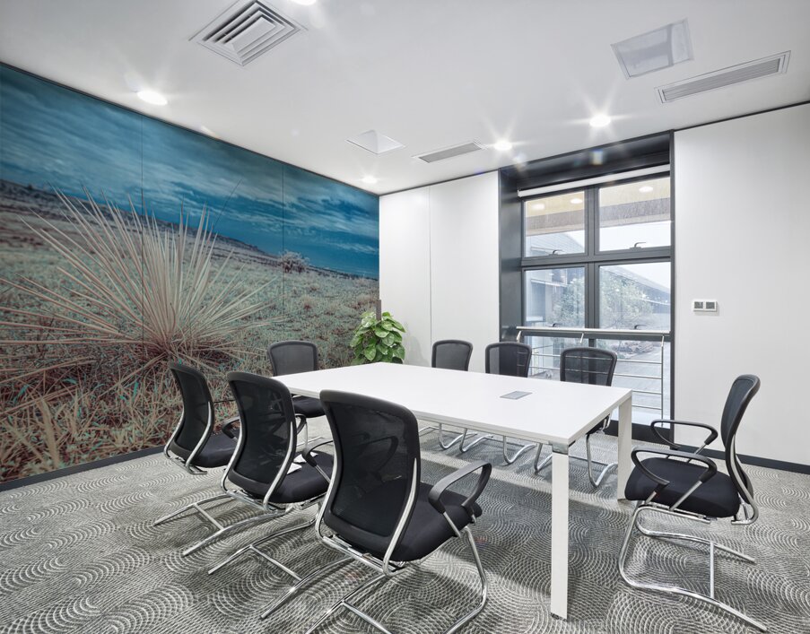 Lone Star Grass in Shamrock Wall Printing