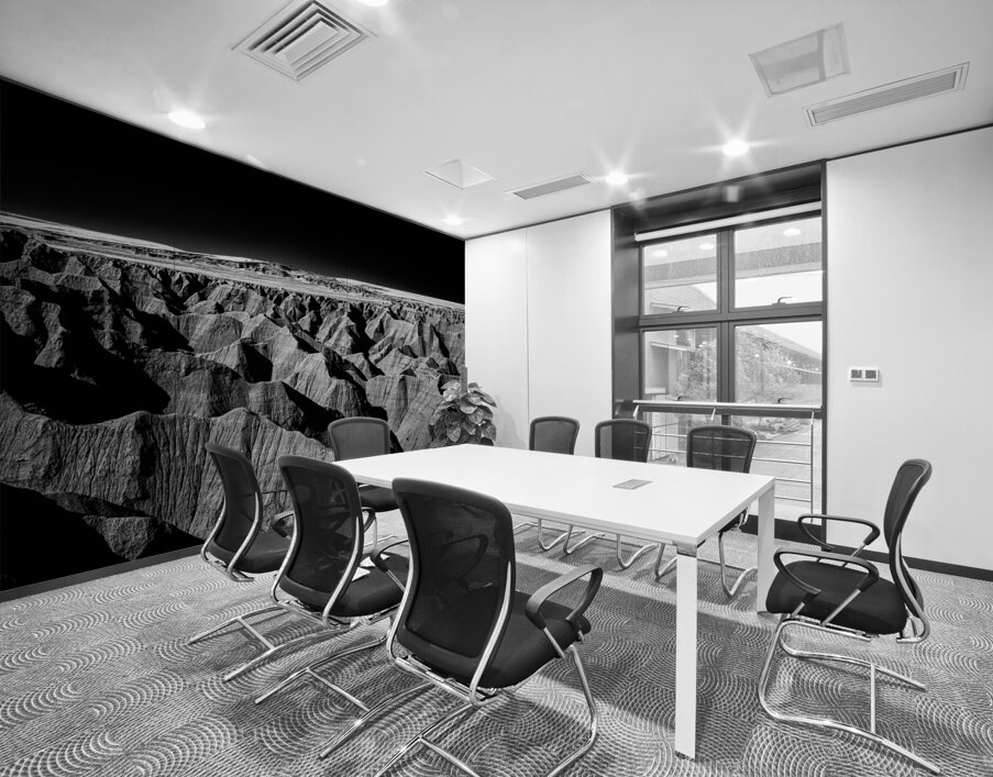 Shadows of the Earth: Silhouetted Sentinels Wall Printing