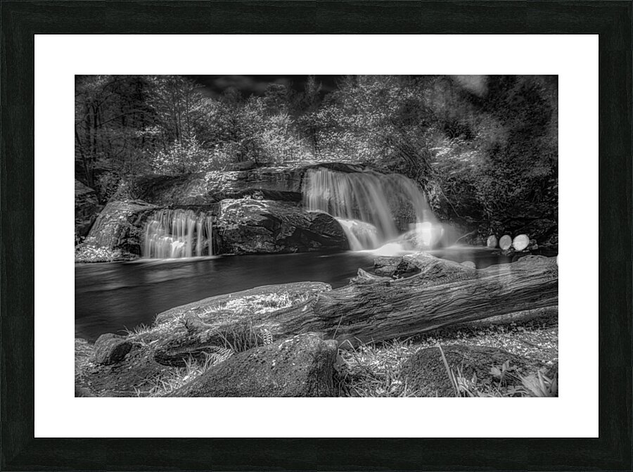 Whispers of Mist: Embracing Tranquility  Framed Print Print