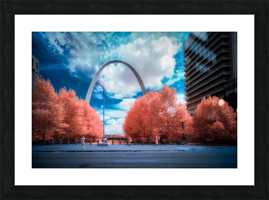 Archway to Surreal Horizons Picture Frame print