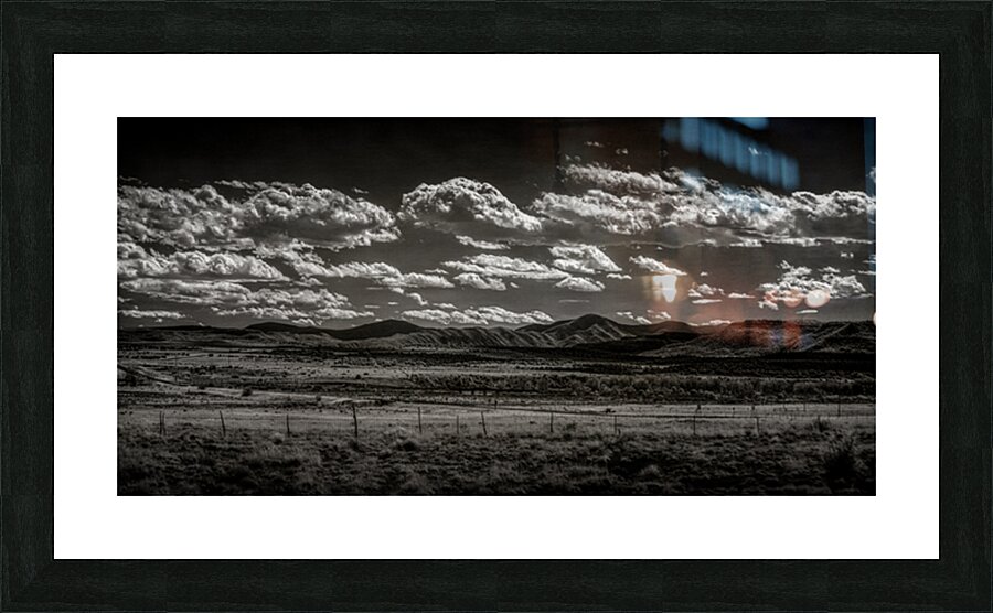Horizon of Whispering Clouds Picture Frame print