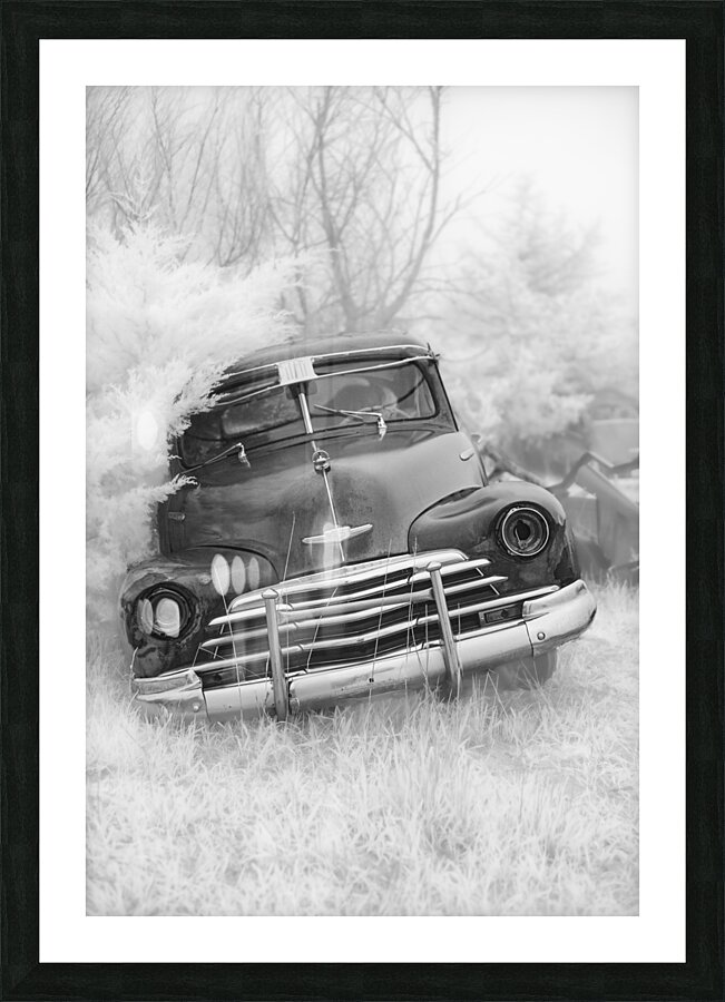 Rustic Relic - Nebraska Chevy Picture Frame print