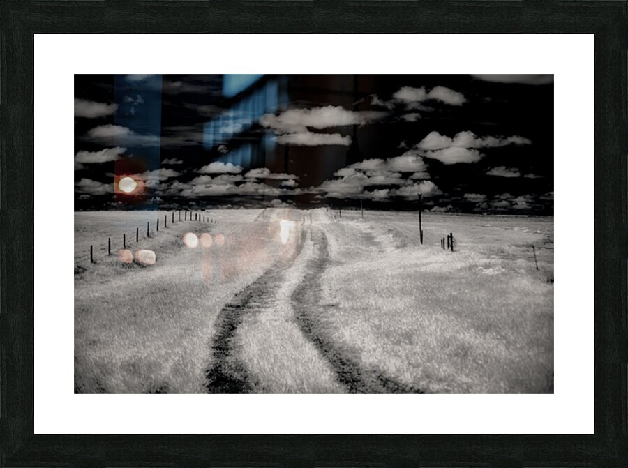 Prairies Eternal Path Picture Frame print