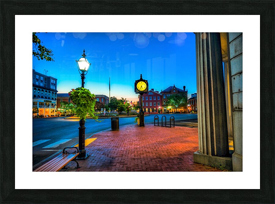 Timeless Dawn in Gettsyburg Picture Frame print
