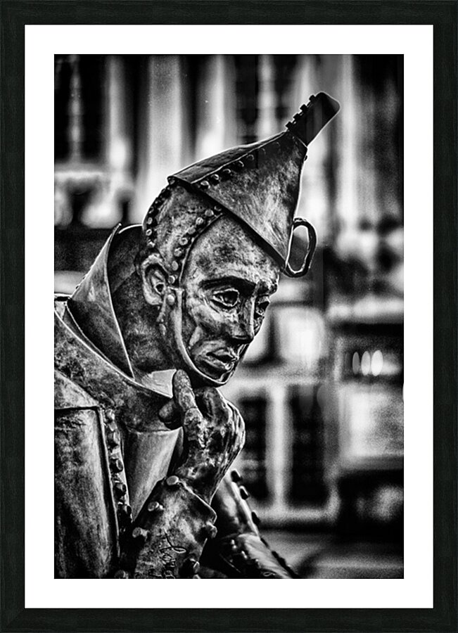 Contemplation in Bronze Impression et Cadre photo