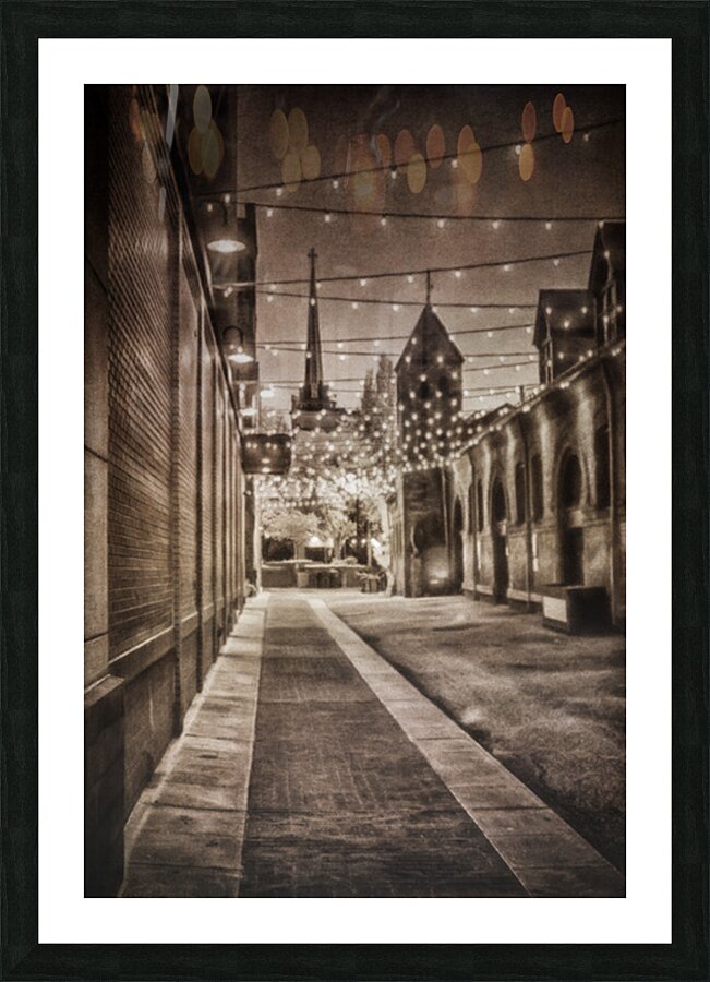 Somewhere in the world Picture Frame print