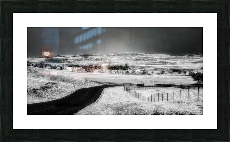 Journey Through the Infinite: An Eternal Horizon Picture Frame print