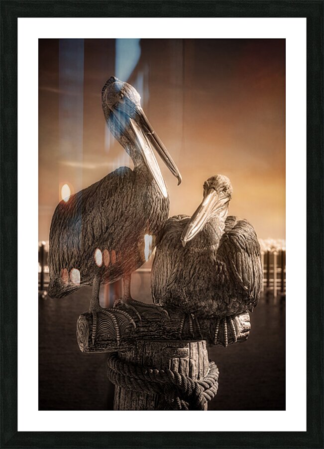 Coastal Guardians Picture Frame print