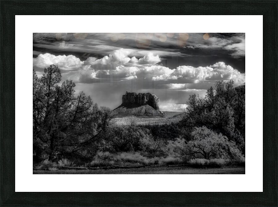 Textural Dance Under Vast Skies Picture Frame print