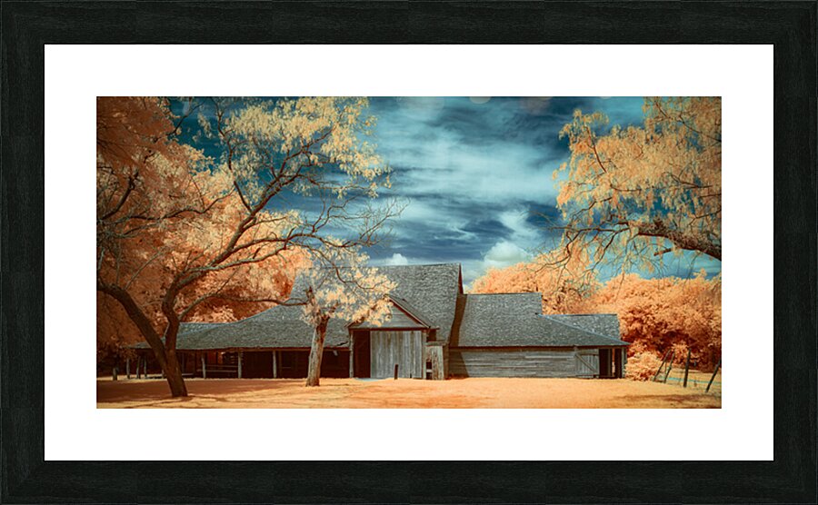 Tapestry of Light and Timber Picture Frame print