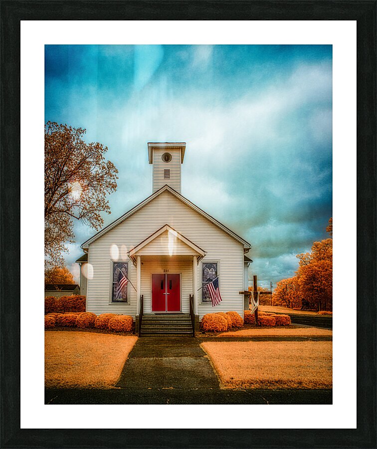 Spiritual Splendor   Solemn Serenity Picture Frame print