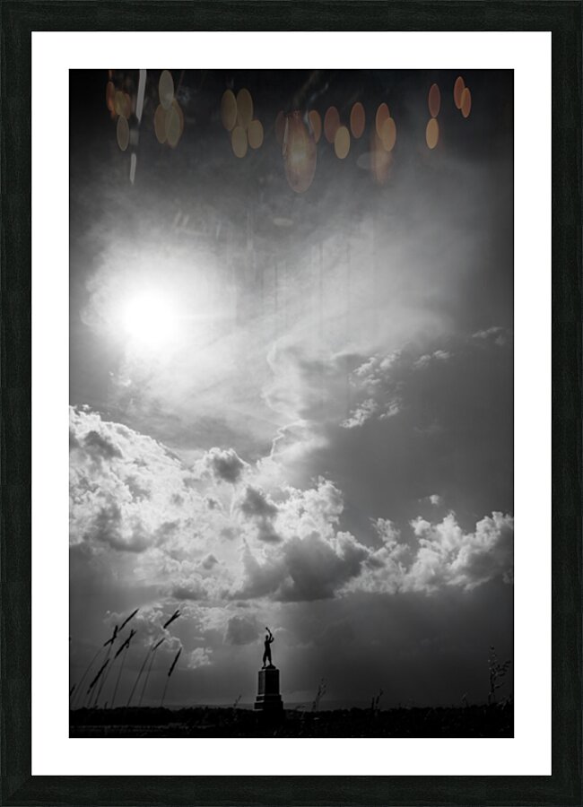 Baxter’s Fire Zouaves At Gettysburg Picture Frame print