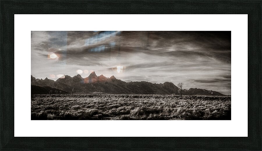 Tetons Ancient Song Impression et Cadre photo