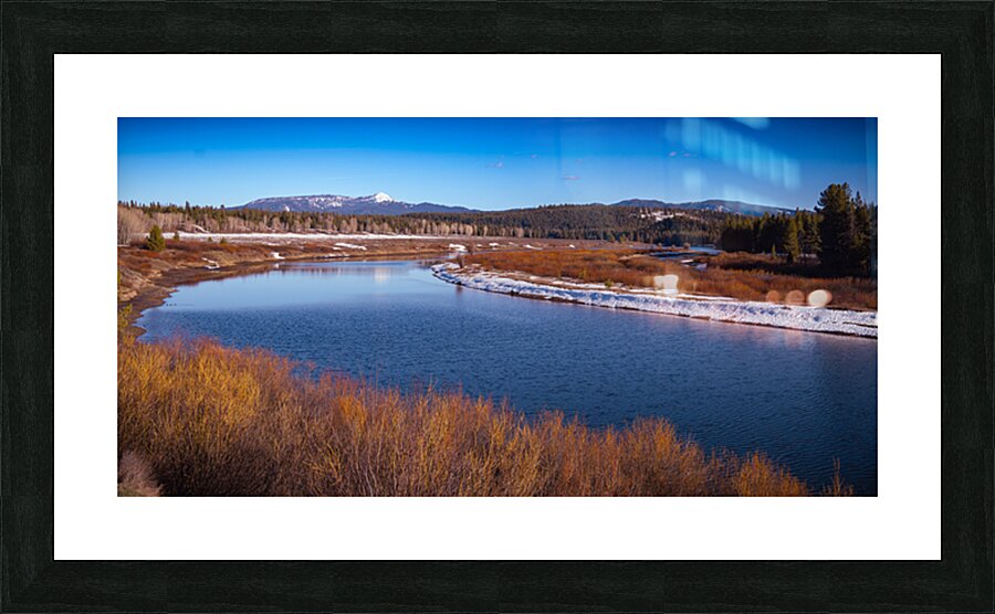 Winters Amber Shores Picture Frame print