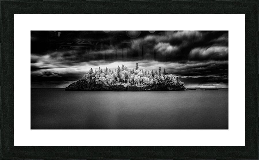 Isle of Solitude Picture Frame print