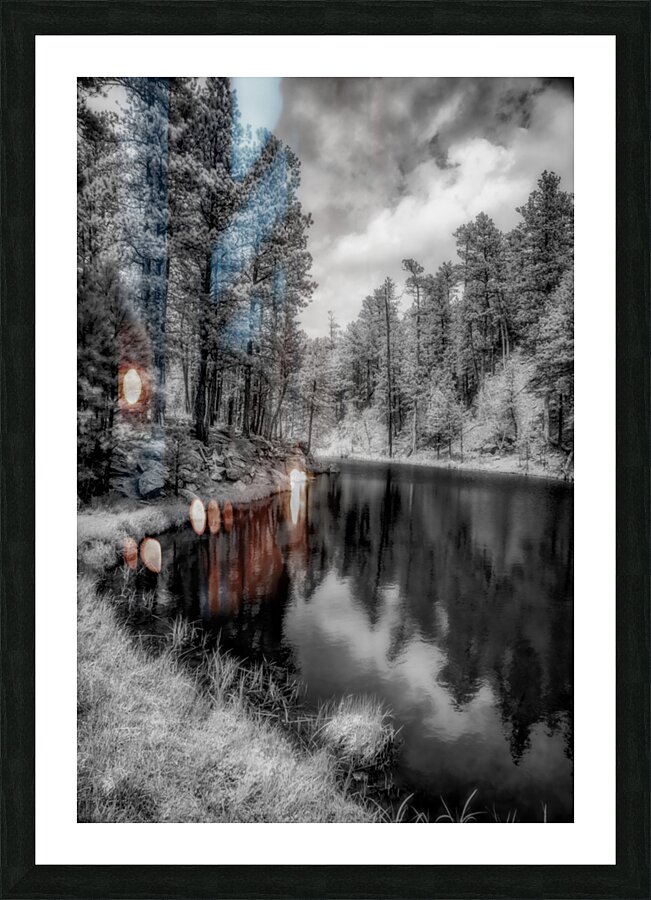 Whispers of Nature: Immersing in the Surreal Beauty of South Dakotas Wilderness Impression et Cadre photo