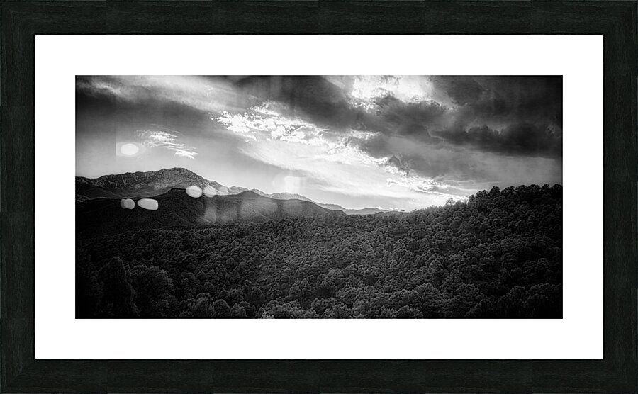 Shadows of Pikes Peak Picture Frame print