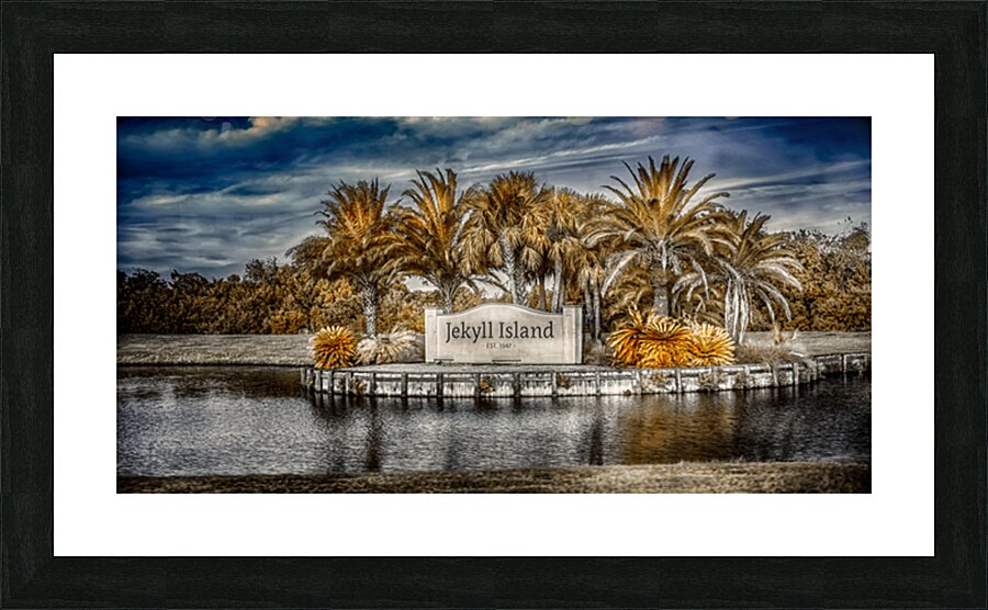 Vivid Memories of Jekyll Picture Frame print