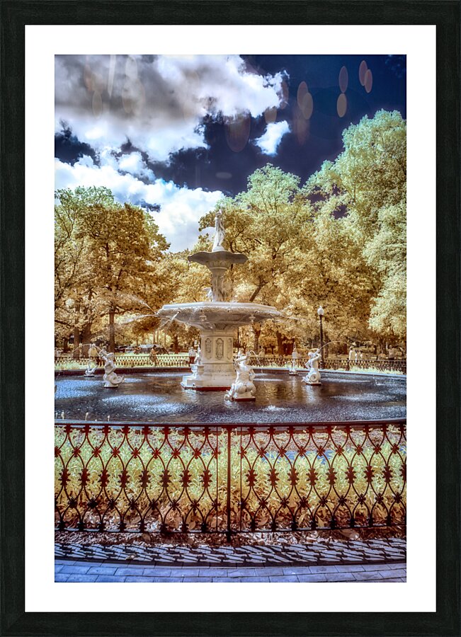 Forsyth Fountain Fantasy Impression et Cadre photo