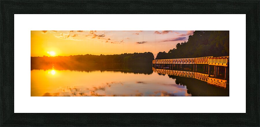 Killens Sunset  Framed Print Print