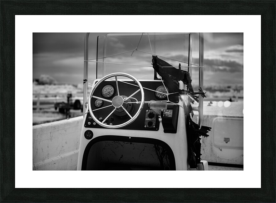 Boat 17 Picture Frame print