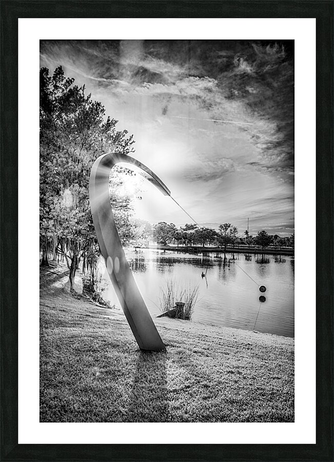 Got a Big One Picture Frame print