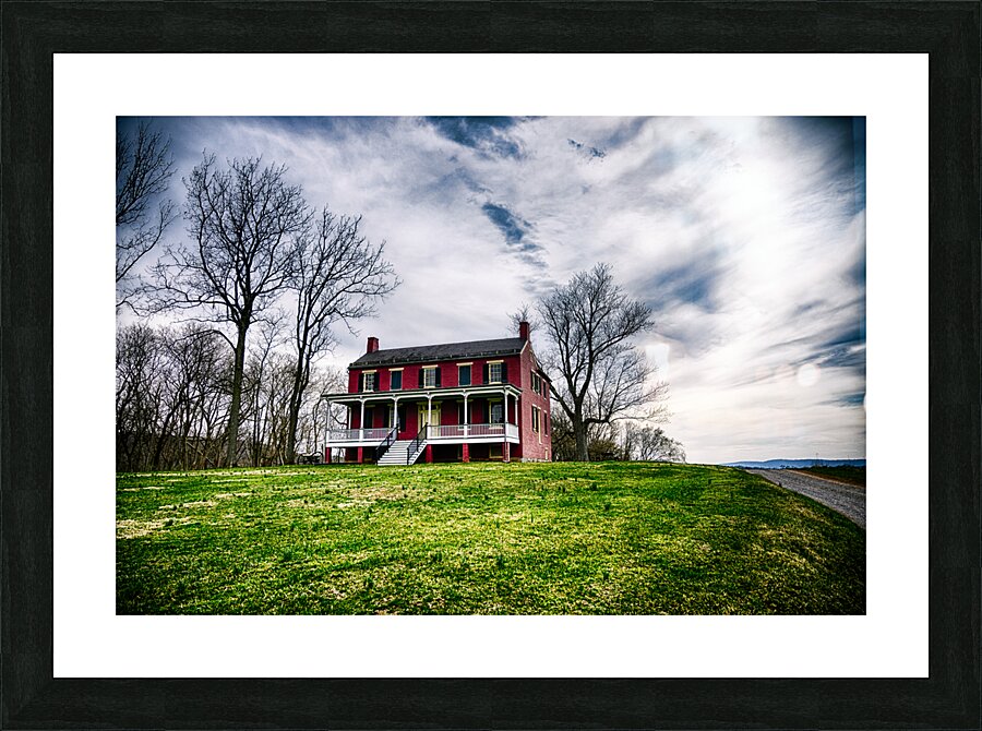 Monocacy Manor: House on the Hill Picture Frame print