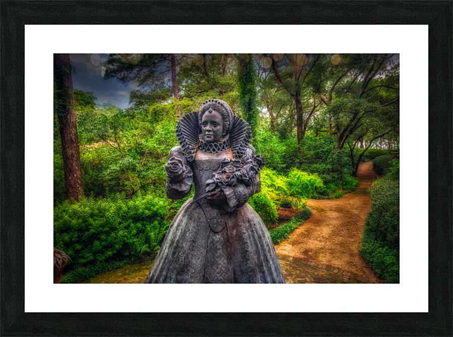 Queens Garden Reverie Picture Frame print