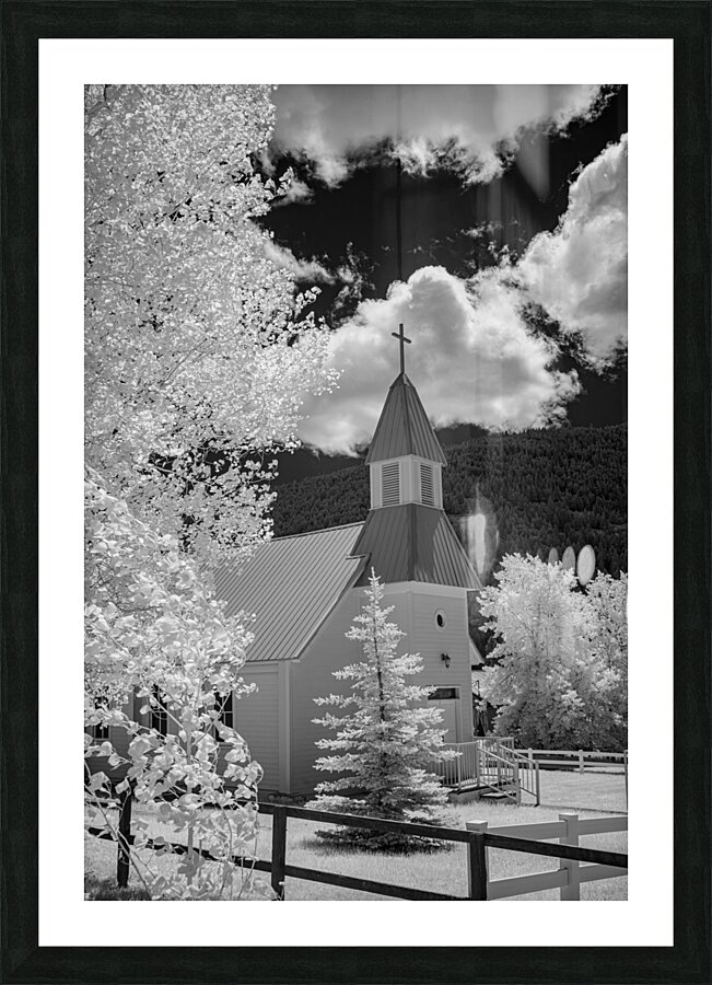Spiritual Splendor - Marysville Montana  Framed Print Print