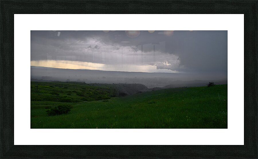 Little Big Horn Valley Picture Frame print